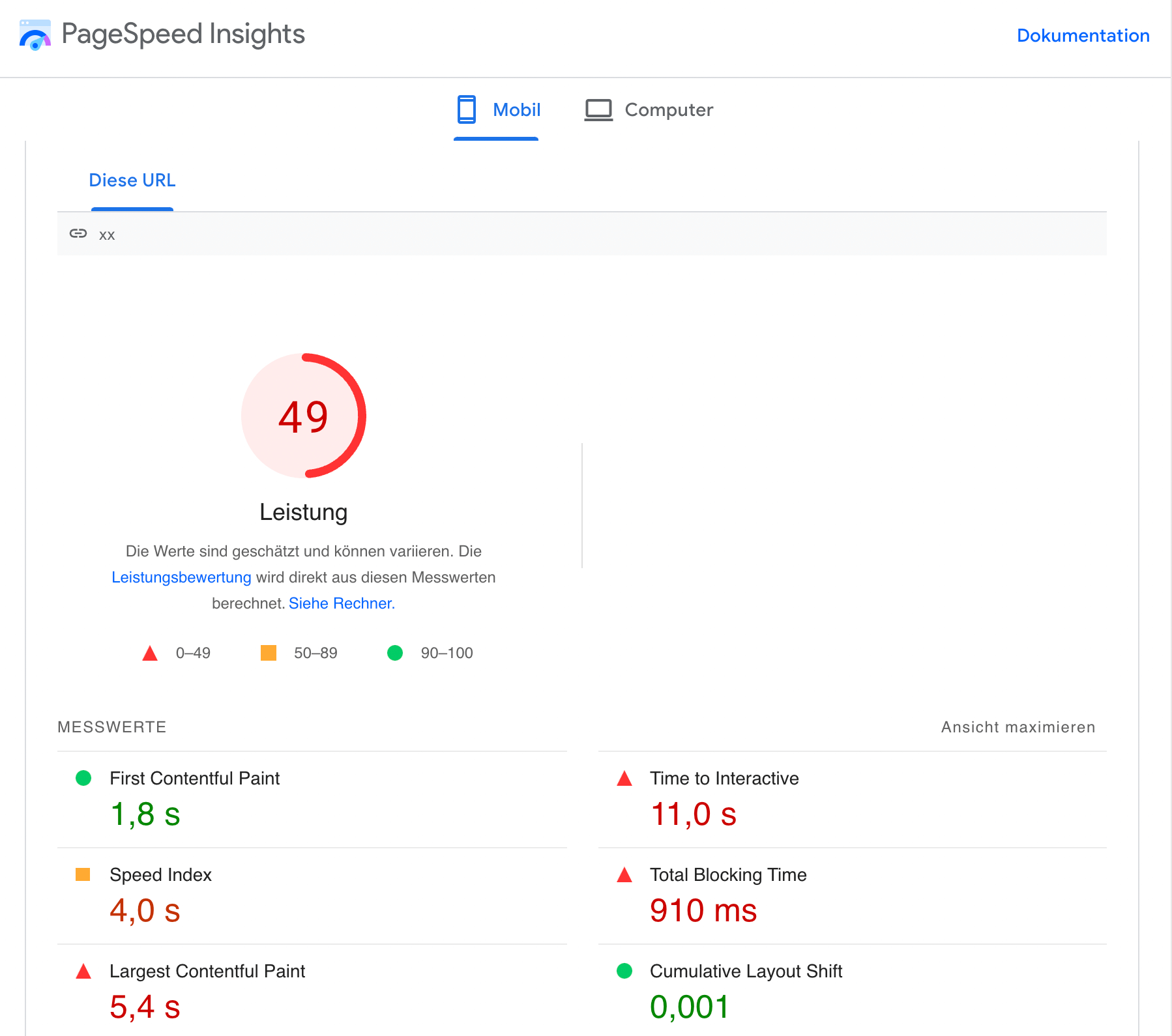PageSpeed Tools 100 von 100
